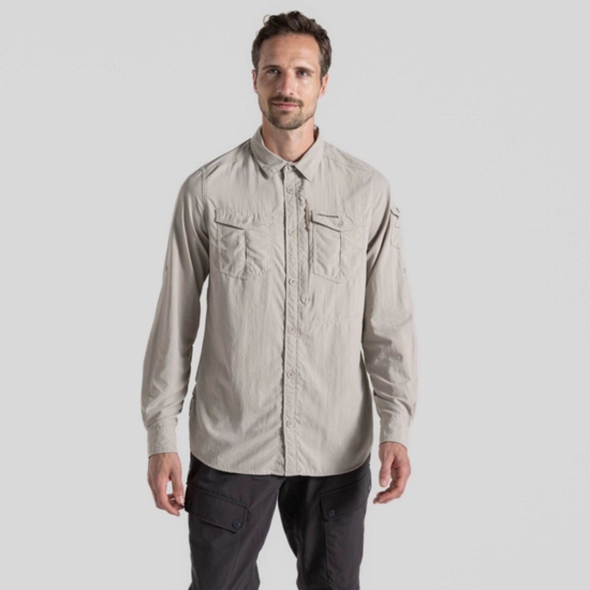 Craghopper's Men's NosiLife Adventure Long Sleeved Shirt III | CRAGHOPPERS LTD | Portwest - The Outdoor Shop