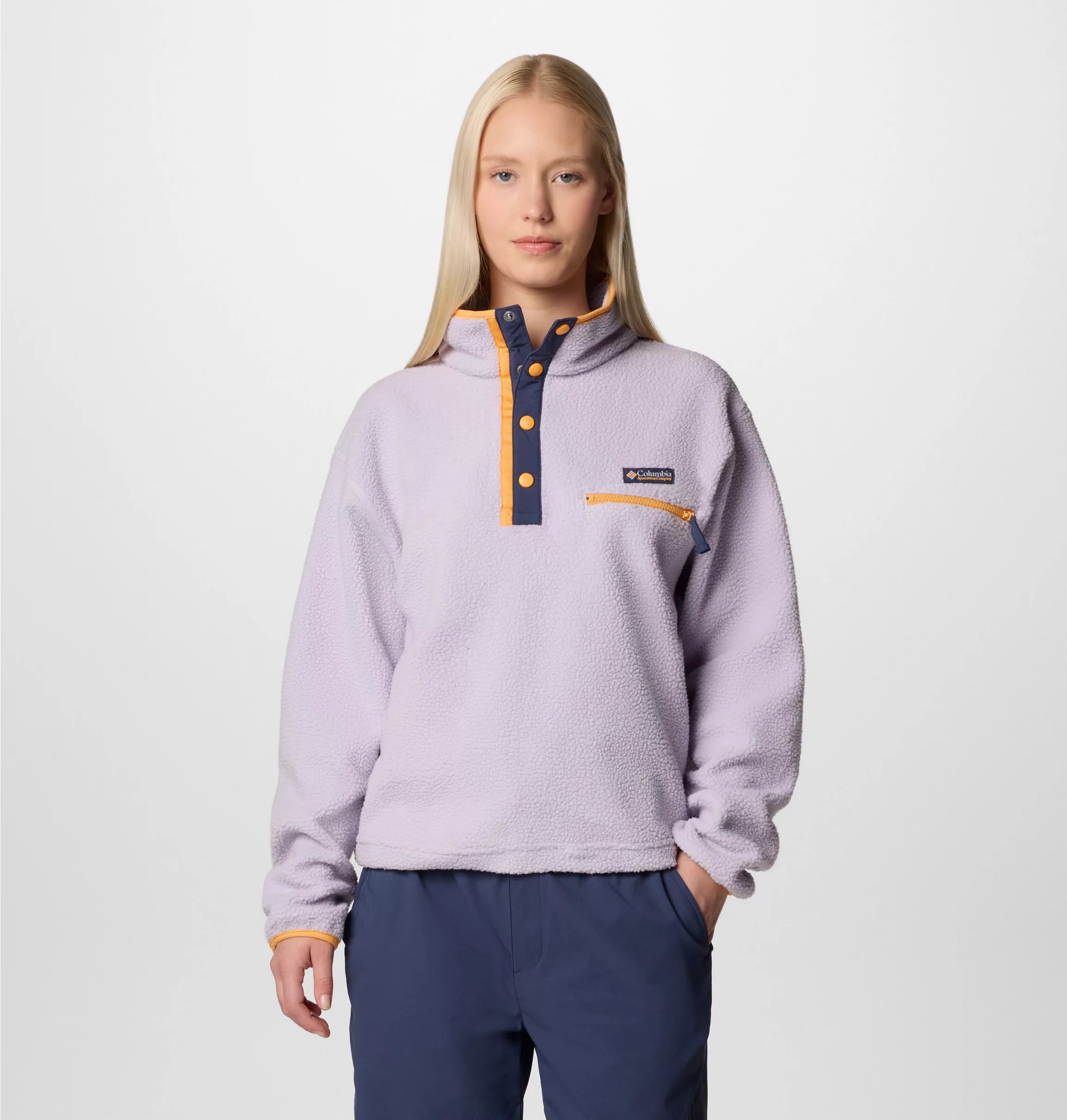 Women's Helvetia™ II Cropped Sherpa Half Snap Fleece