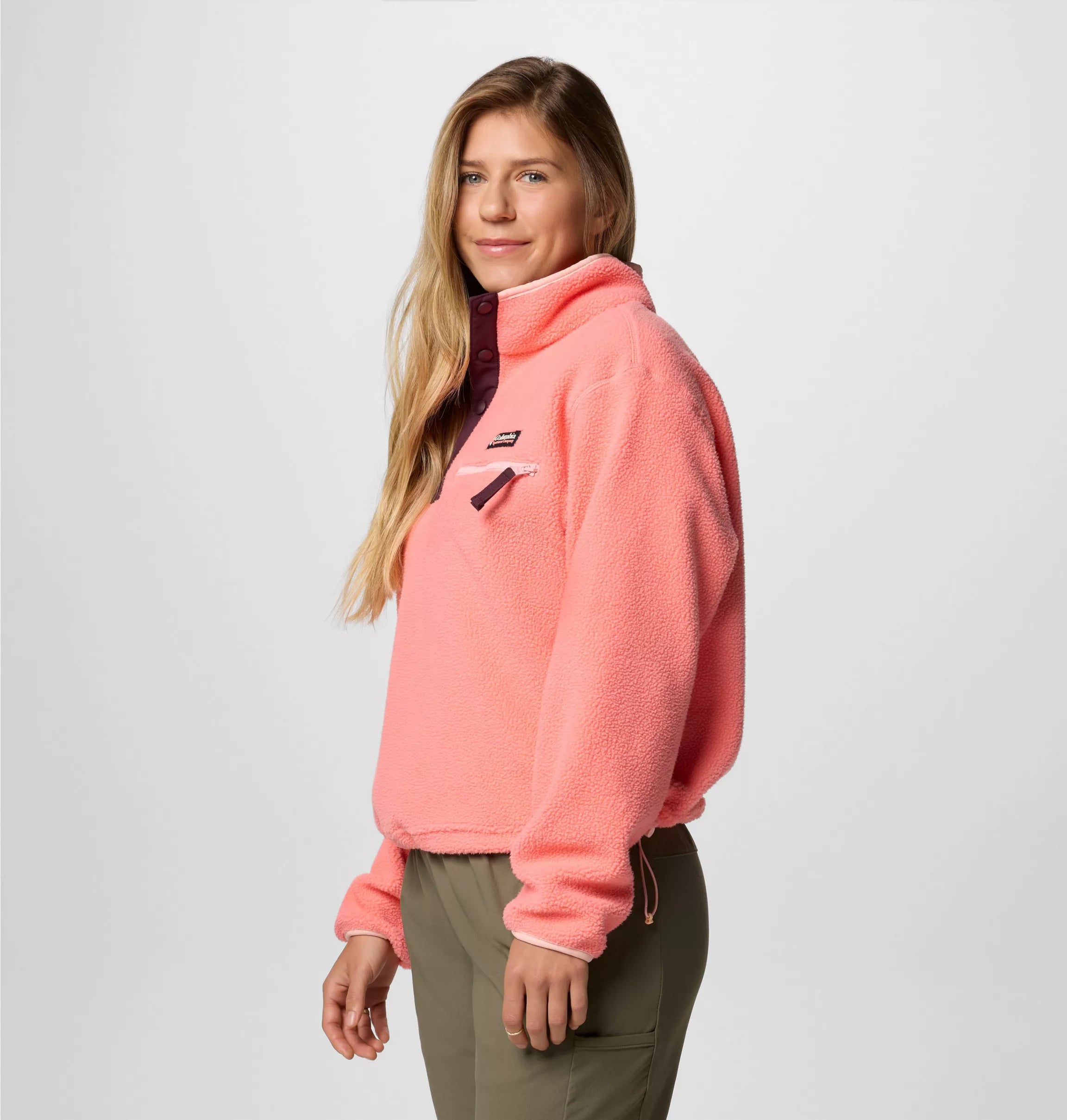 Women's Helvetia™ II Cropped Sherpa Half Snap Fleece