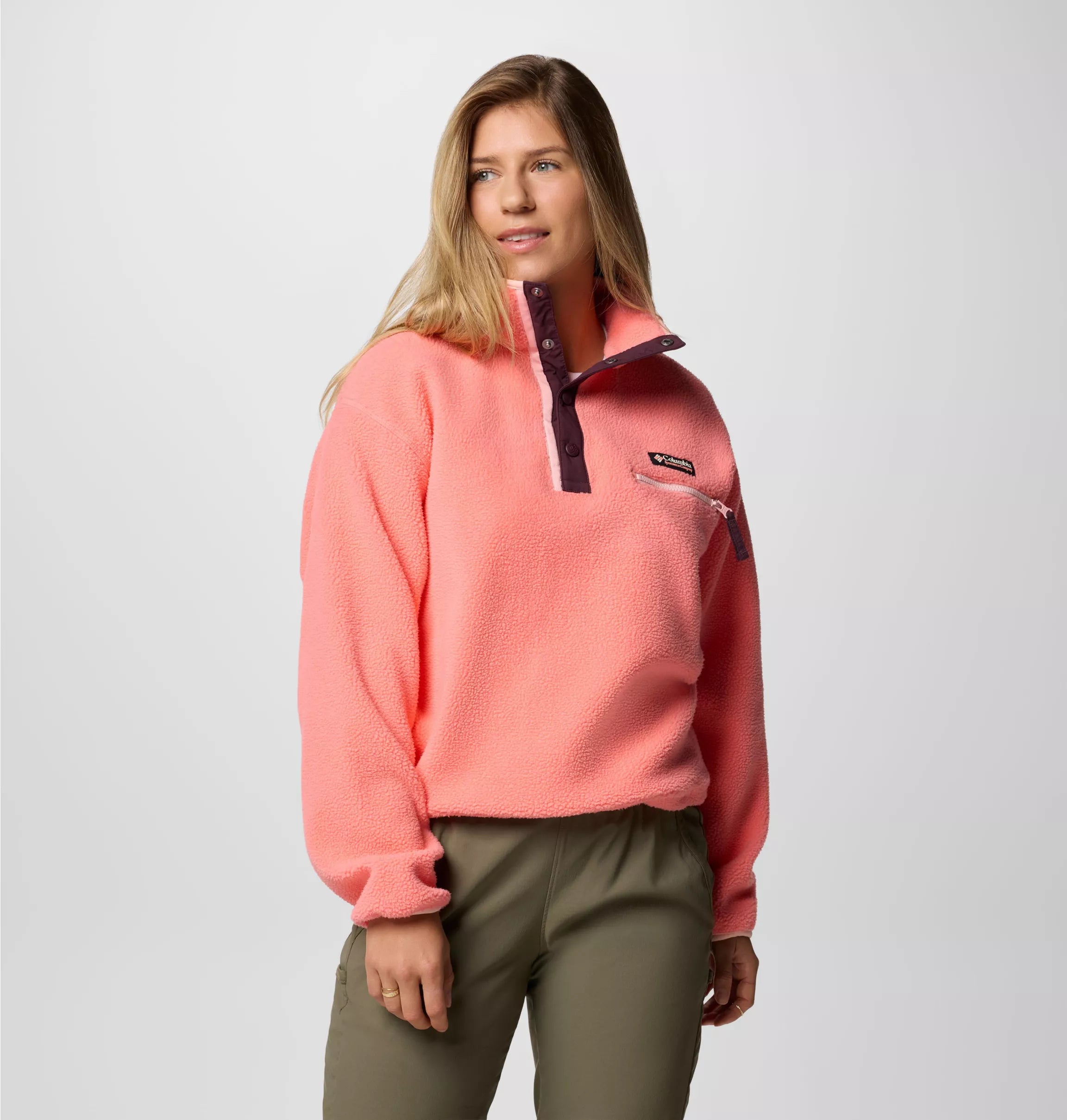 Women's Helvetia™ II Cropped Sherpa Half Snap Fleece