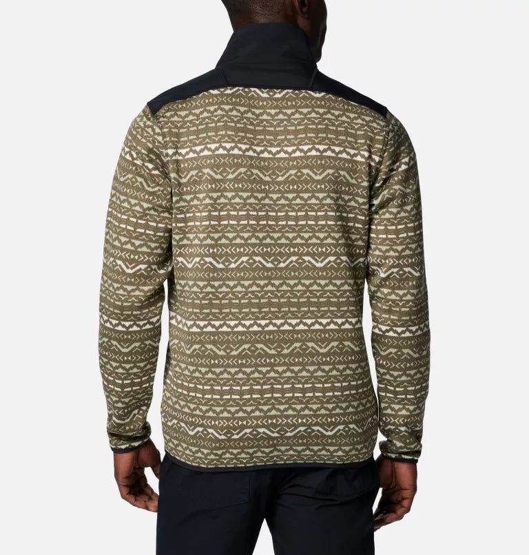 SWEATER WEATHER™ PRINTED HALF ZIP II