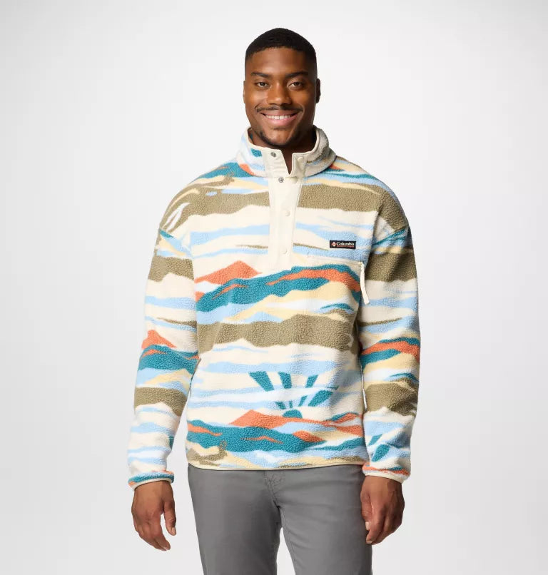 Men's Helvetia™ II Printed Half Snap Fleece