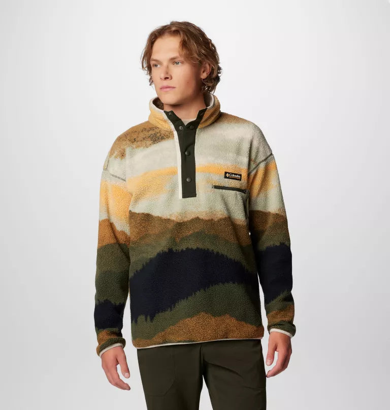 Men's Helvetia™ II Printed Half Snap Fleece