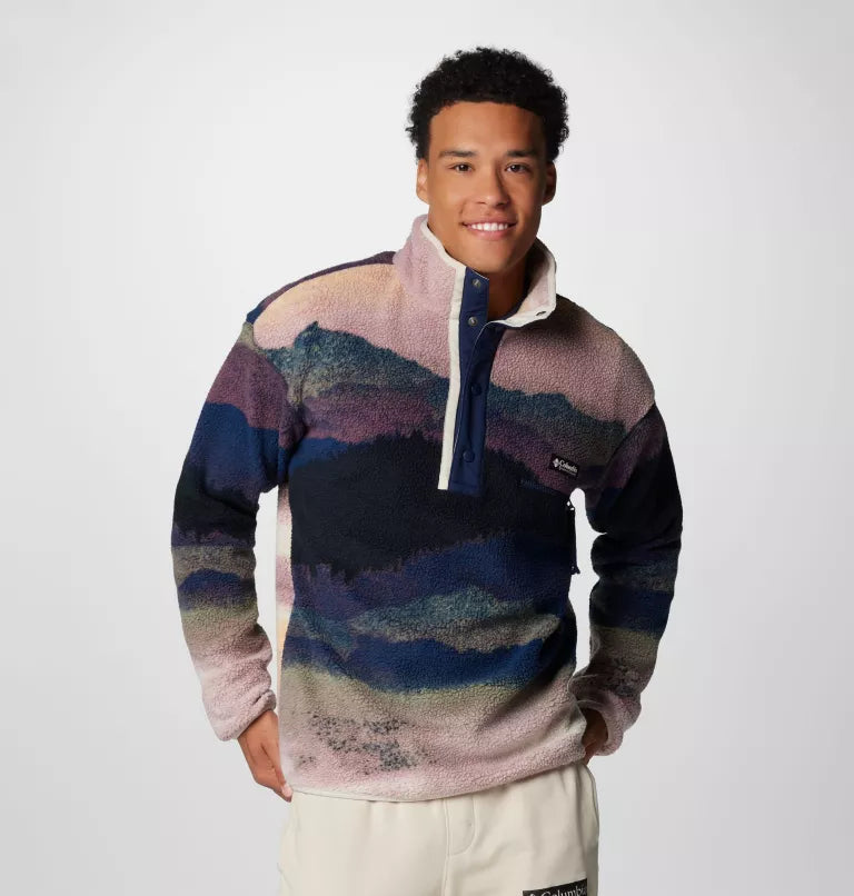 Men's Helvetia™ II Printed Half Snap Fleece