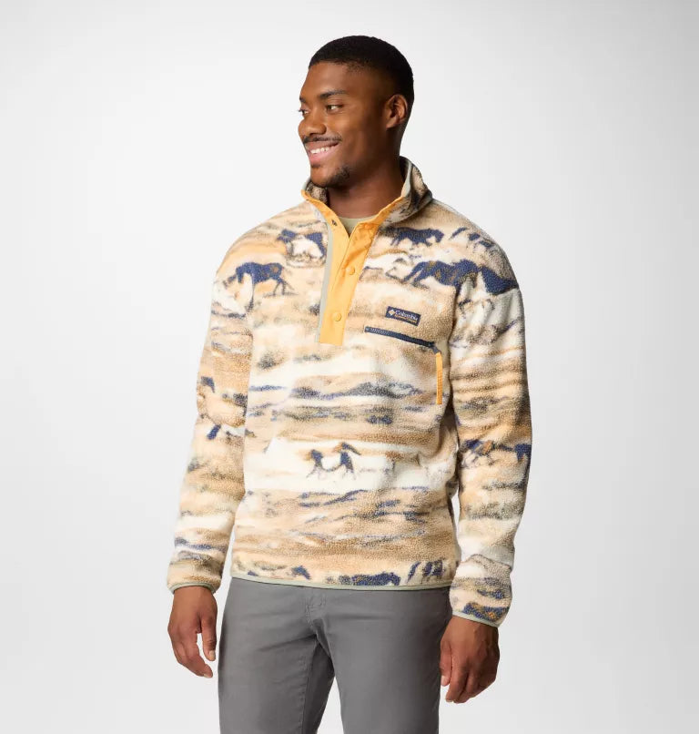 Men's Helvetia™ II Printed Half Snap Fleece