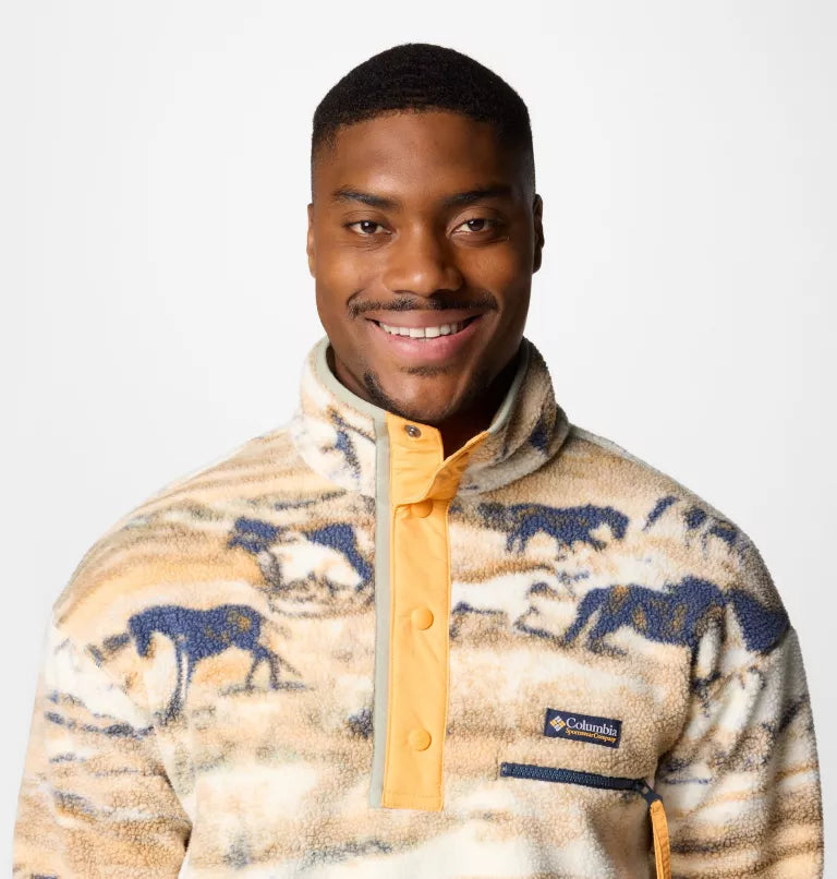 Men's Helvetia™ II Printed Half Snap Fleece