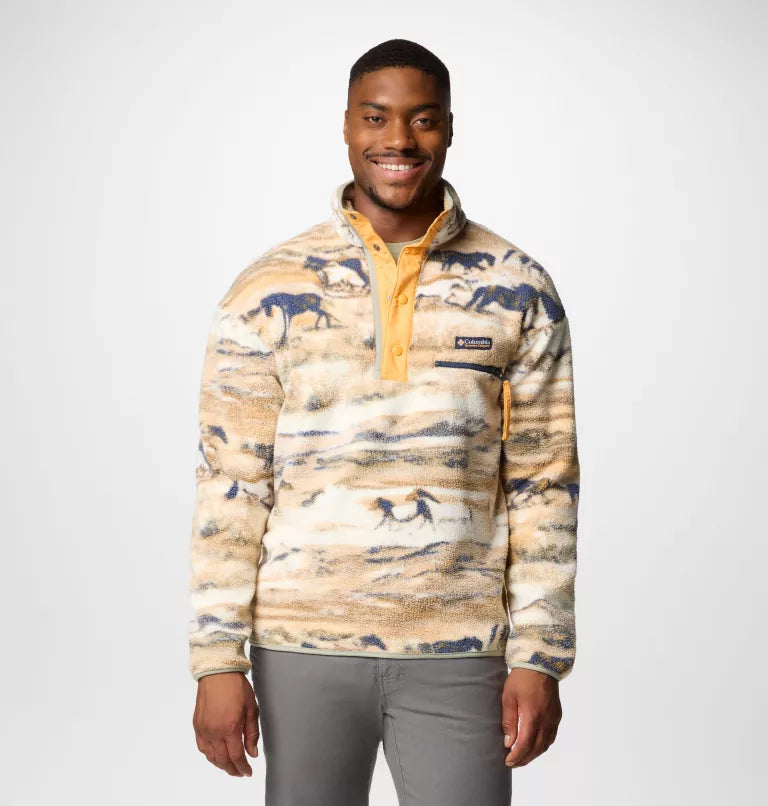 Men's Helvetia™ II Printed Half Snap Fleece