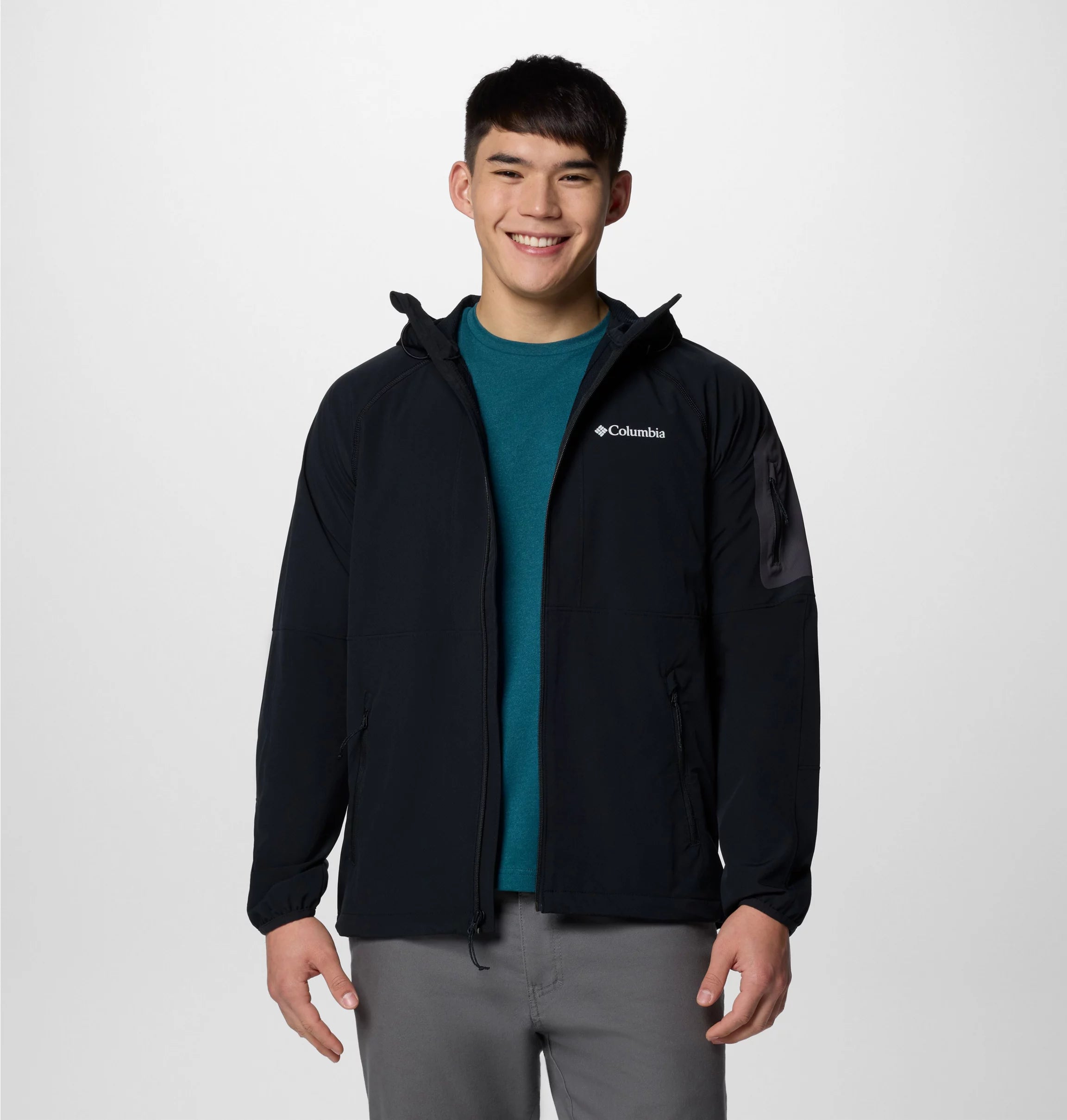 Men's Tall Heights™ II Hooded Softshell Hiking Jacket