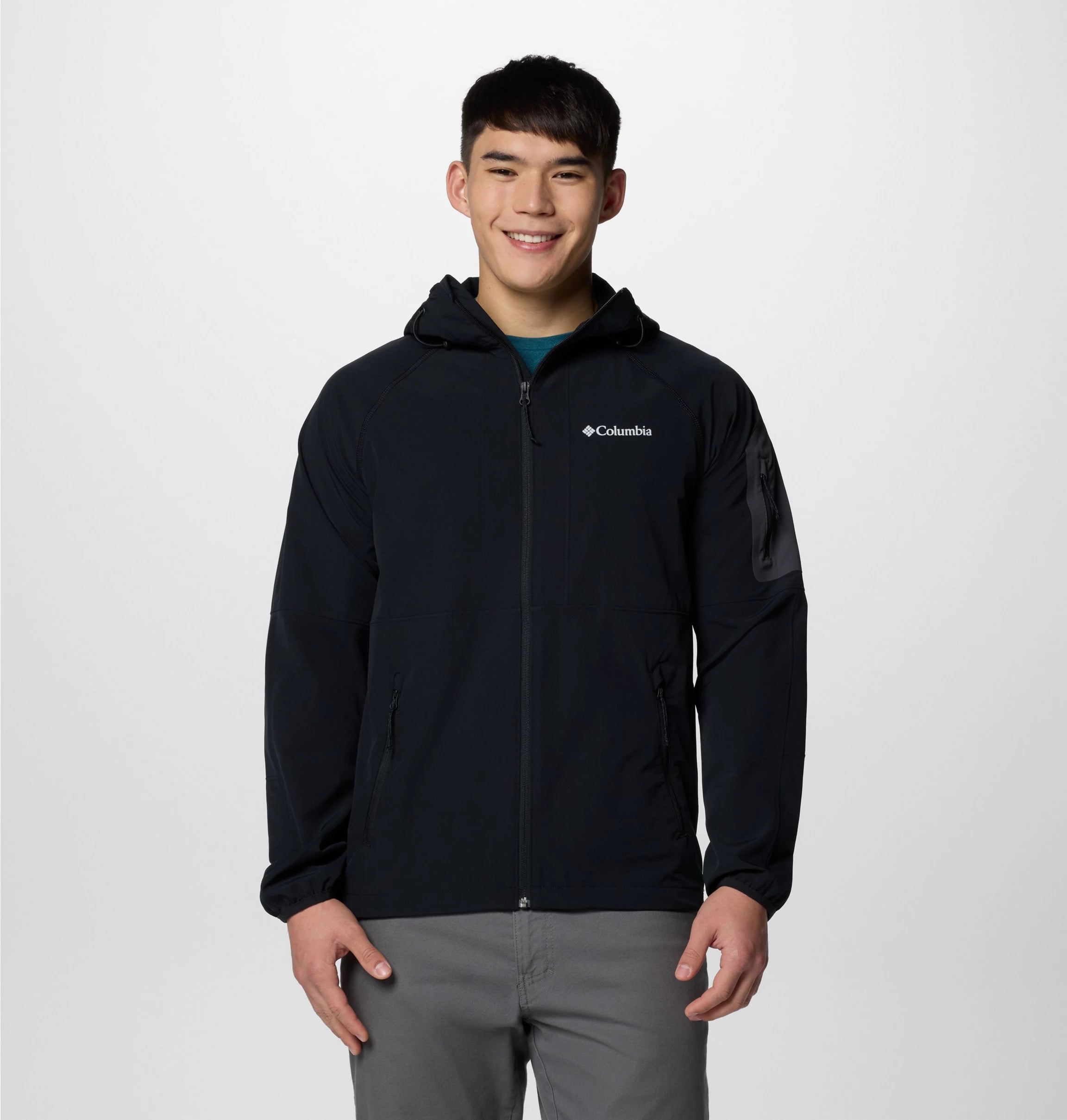 Men's Tall Heights™ II Hooded Softshell Hiking Jacket