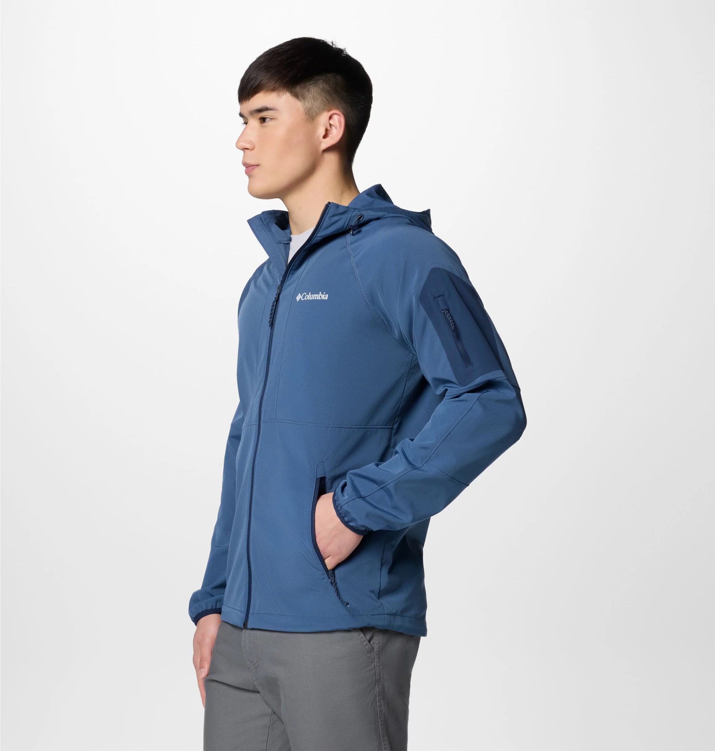 Men's Tall Heights™ II Hooded Softshell Hiking Jacket