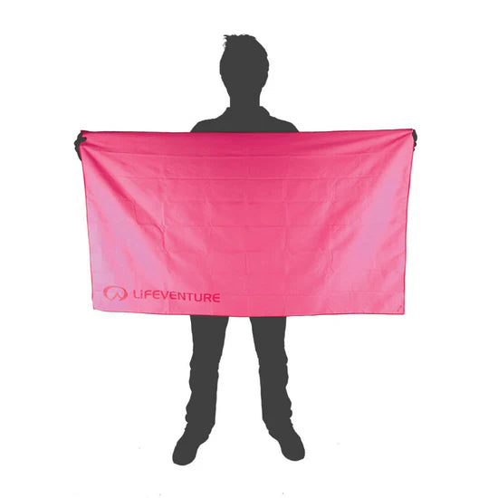 SoftFibre Pink Travel Towel