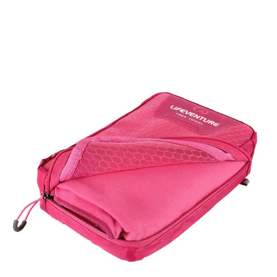 SoftFibre Pink Travel Towel