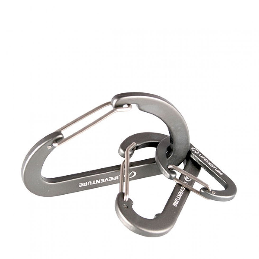 Lifemarque Karabiners 3 Pack | Lifesystems | Portwest - The Outdoor Shop