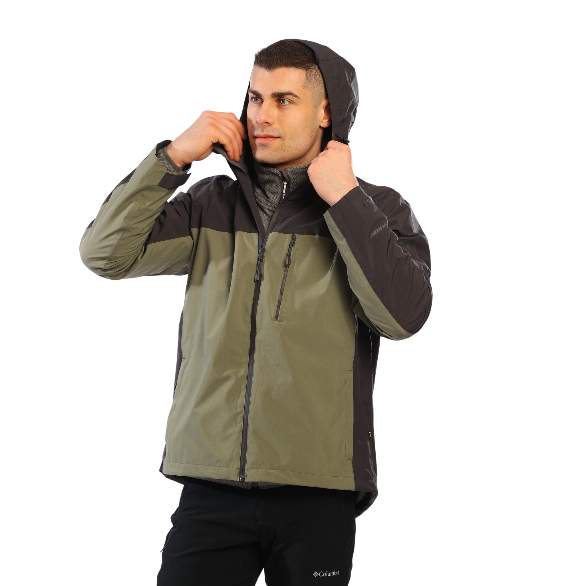 Mens 2025 rain overcoat