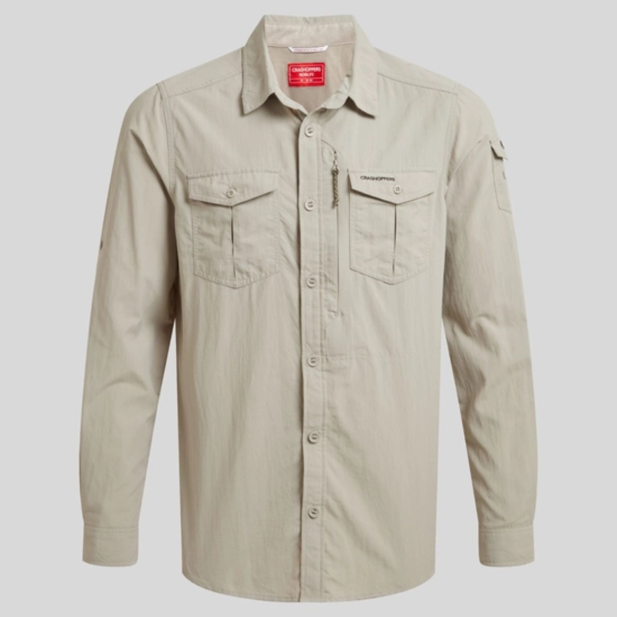 Craghopper's Men's NosiLife Adventure Long Sleeved Shirt III | CRAGHOPPERS LTD | Portwest - The Outdoor Shop