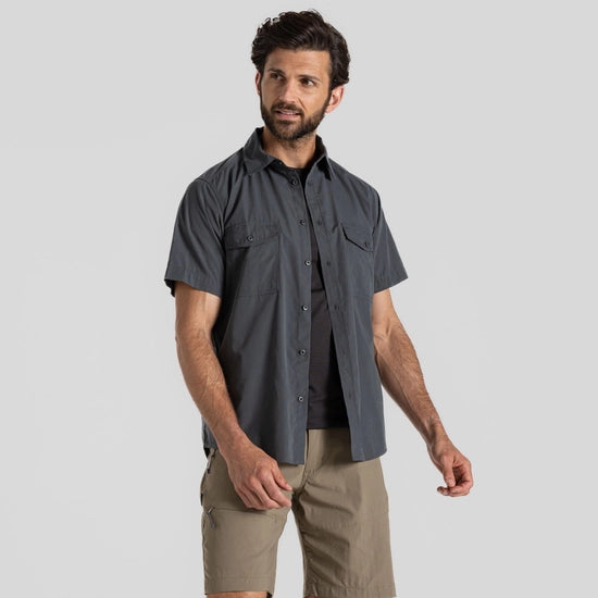 Craghopper Mens Kiwi Short Sleeved Shirt | Craghoppers | Portwest - The Outdoor Shop
