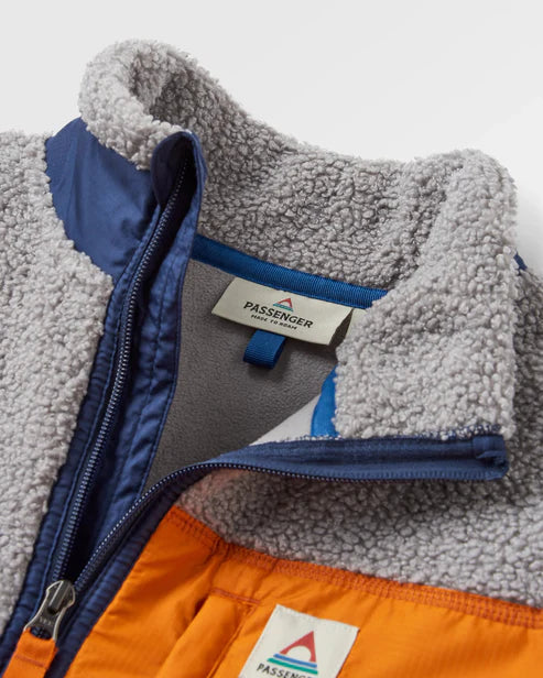 Born Explorer Recycled Polar-Lined Sherpa Fleece