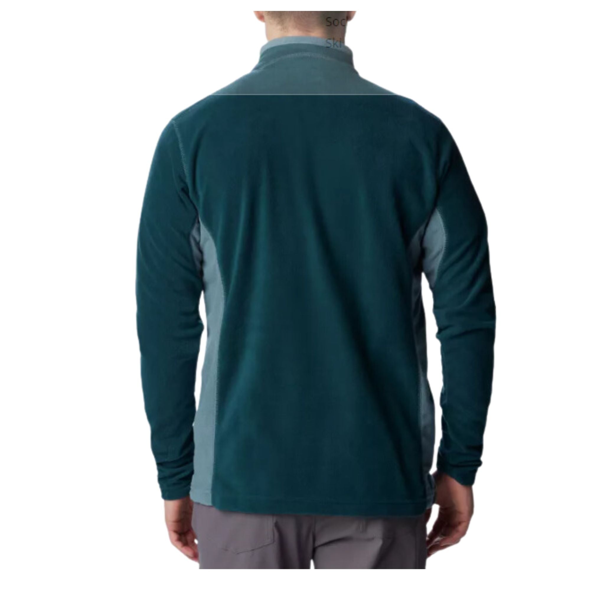 Mens pullover outlet fleece jacket