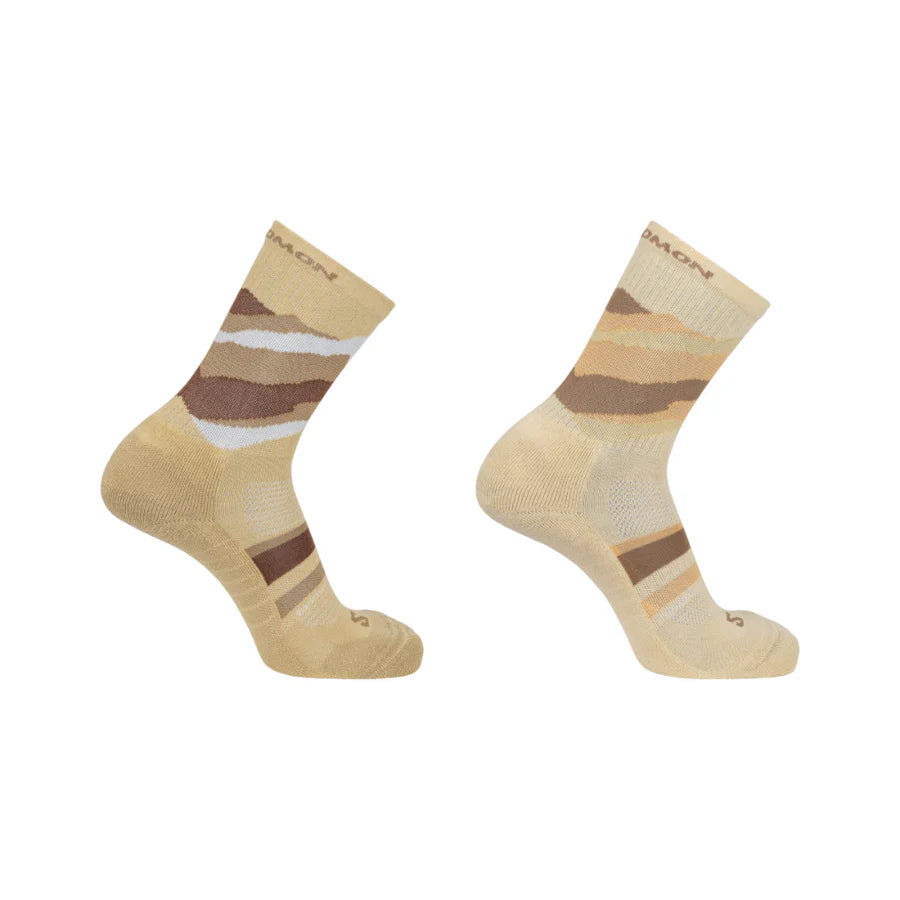 OUT ALPS CREW 2-PACK Unisex Socks