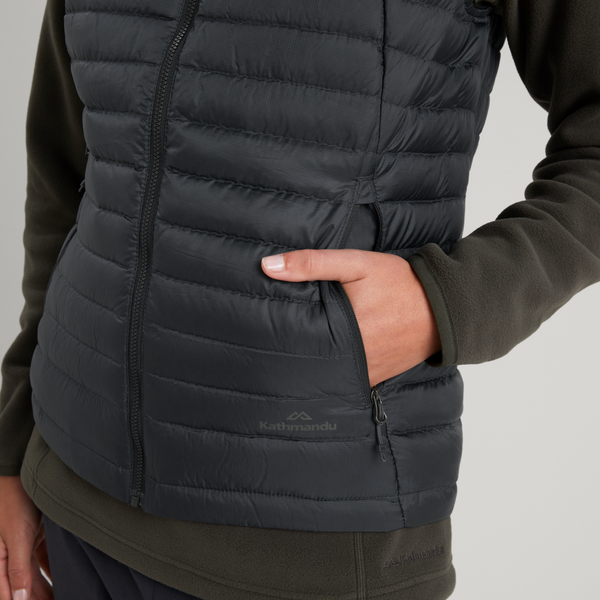 Kathmandu wind fleece black vest, size 14 – Shop on Carroll Online