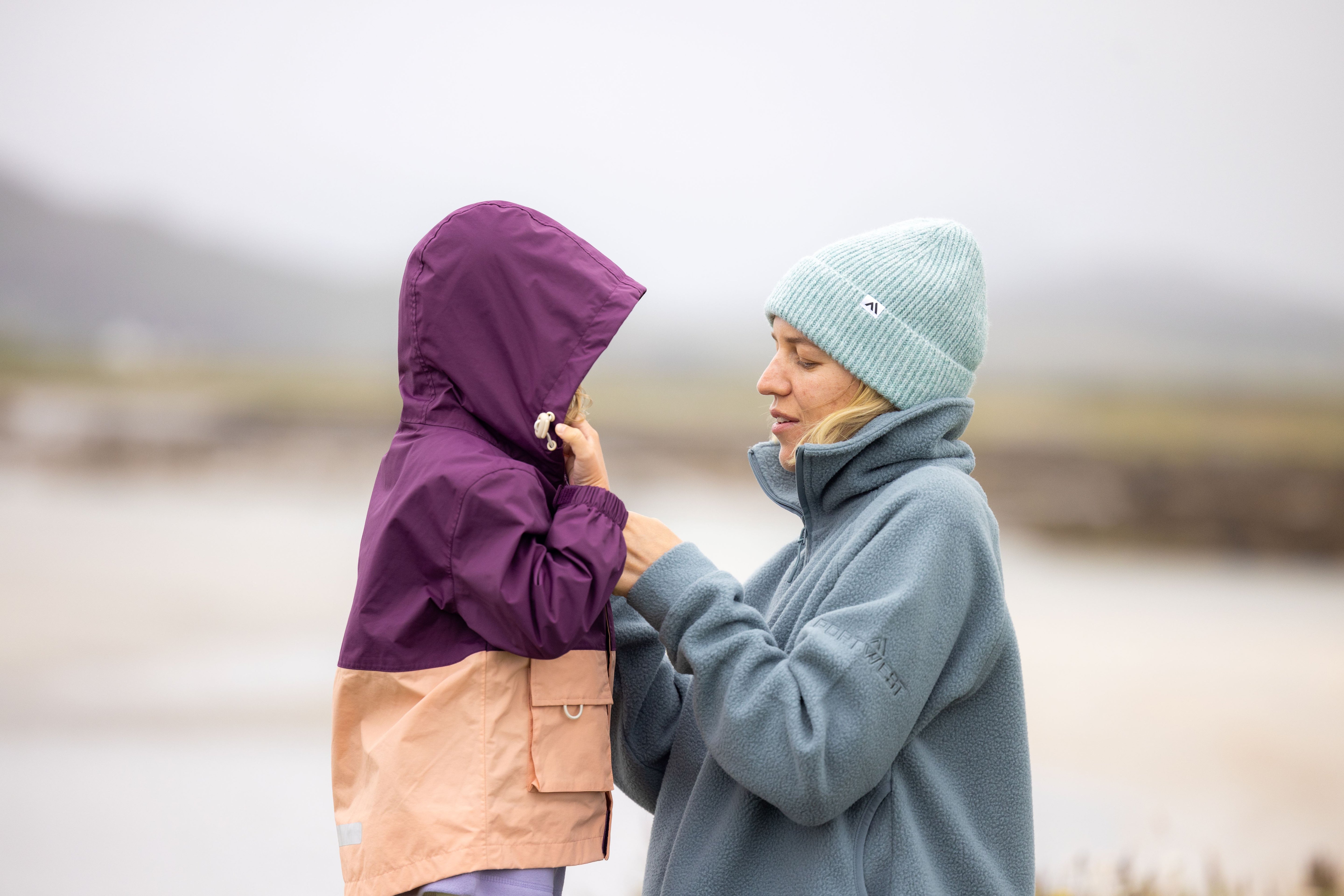 Kid's Delphi Fleece Lined Rain Jacket