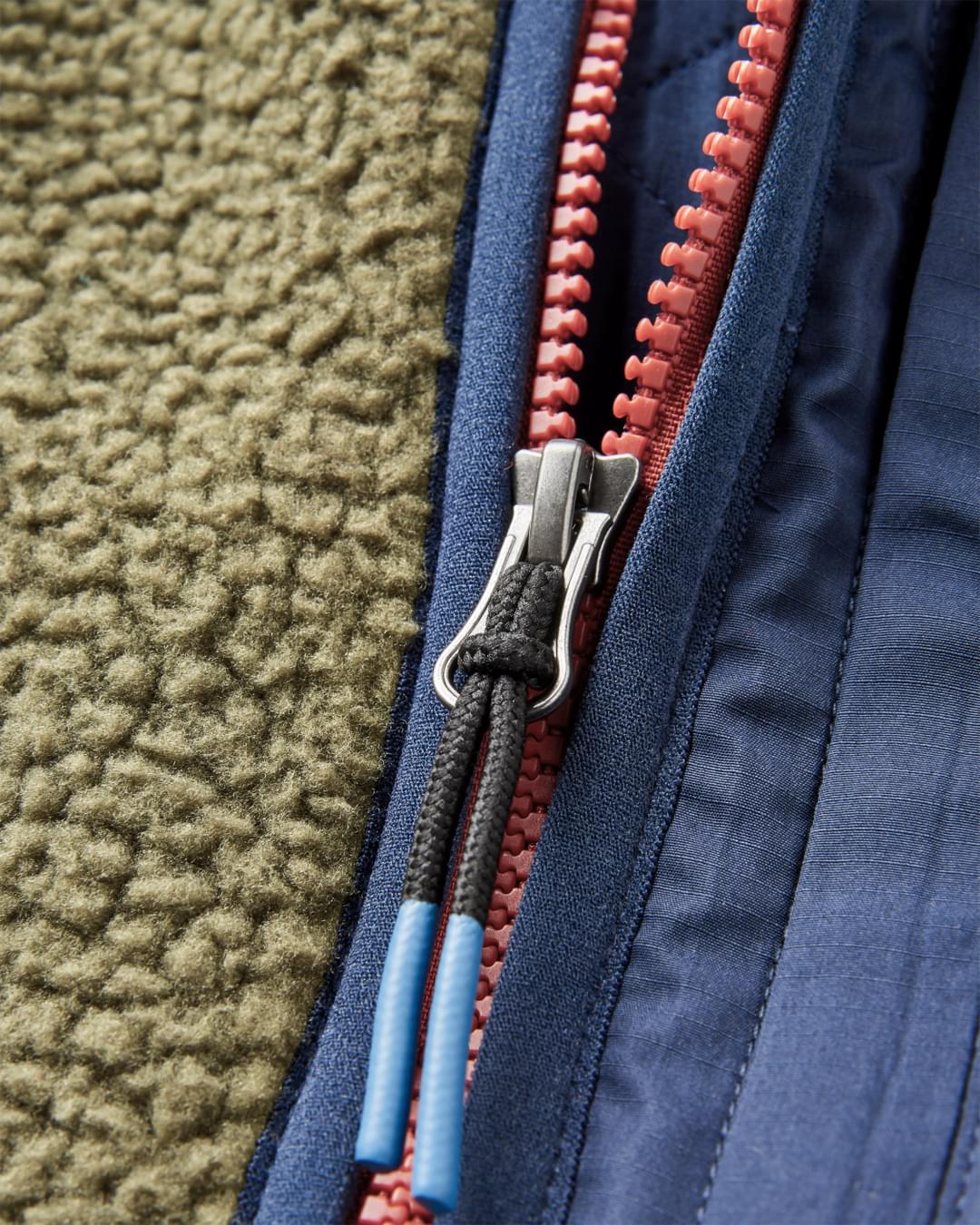 Offgrid 1/4 Zip Recycled Sherpa Fleece